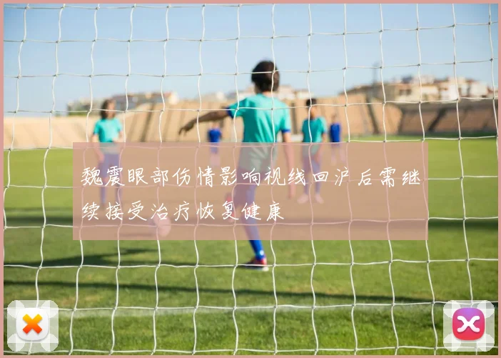魏震眼部伤情影响视线回沪后需继续接受治疗恢复健康